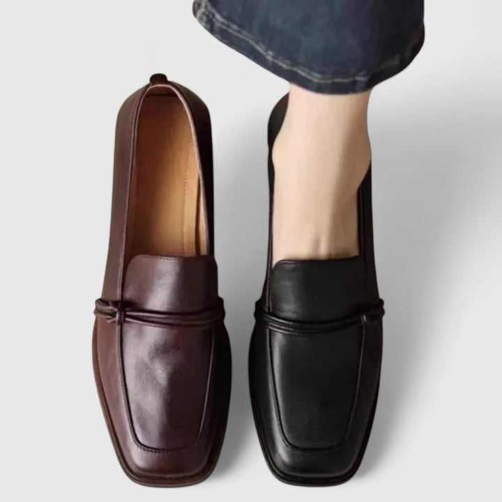 Blenda – Loafers med fyrkantig tå