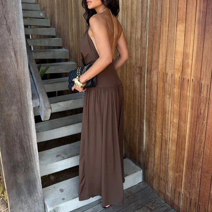 Klara – Elegant jumpsuit med vid benvidd