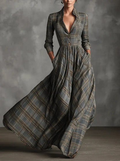 Gudrun – Elegant vintageklänning