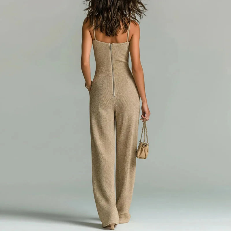 Kristina – Elegant jumpsuit med vida ben