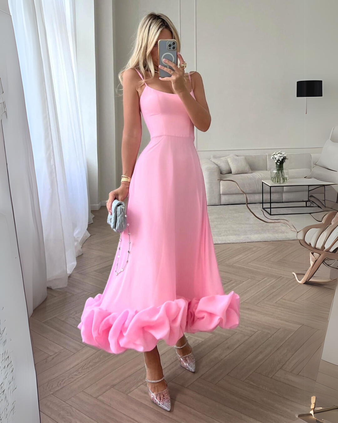 Marta – Chic djurtrycksklänning