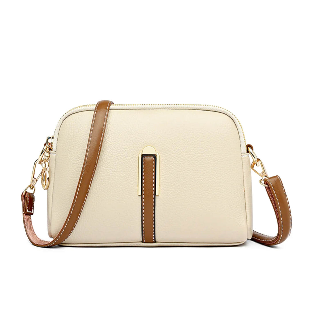 Britt – Klassisk crossbodyväska i läder
