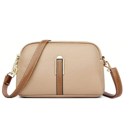 Britt – Klassisk crossbodyväska i läder