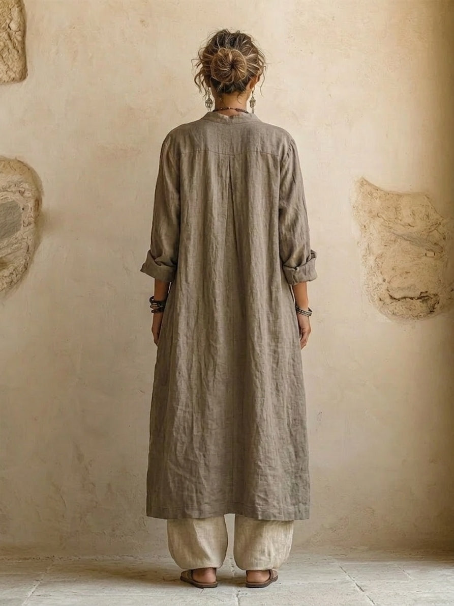 Filippa – Vida linnebyxor med lös passform