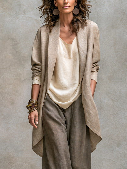 Nora – Elegant tredelsset med vid passform