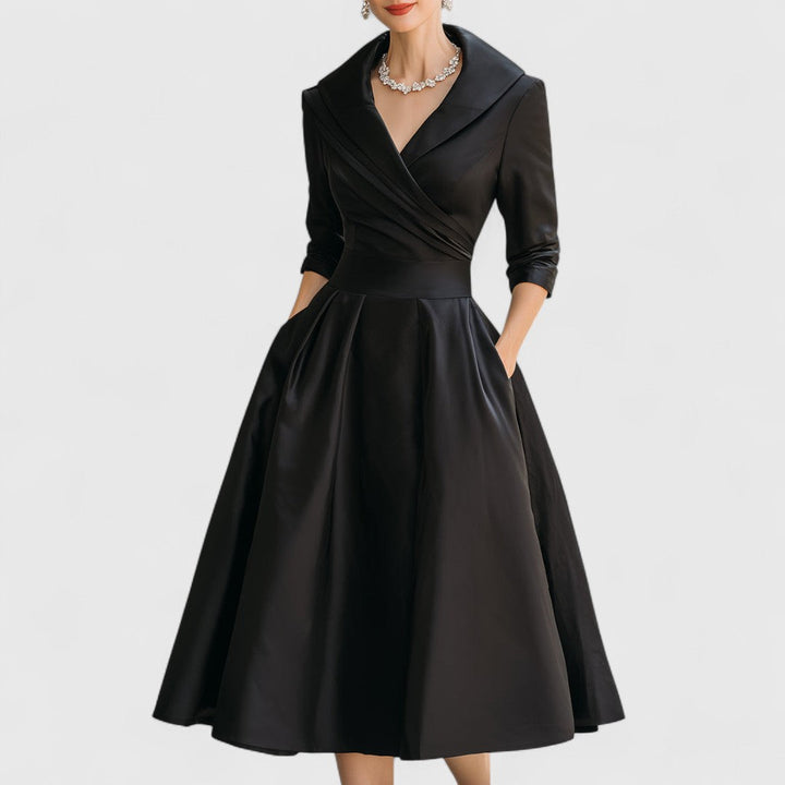Gun – Elegant midi-klänning