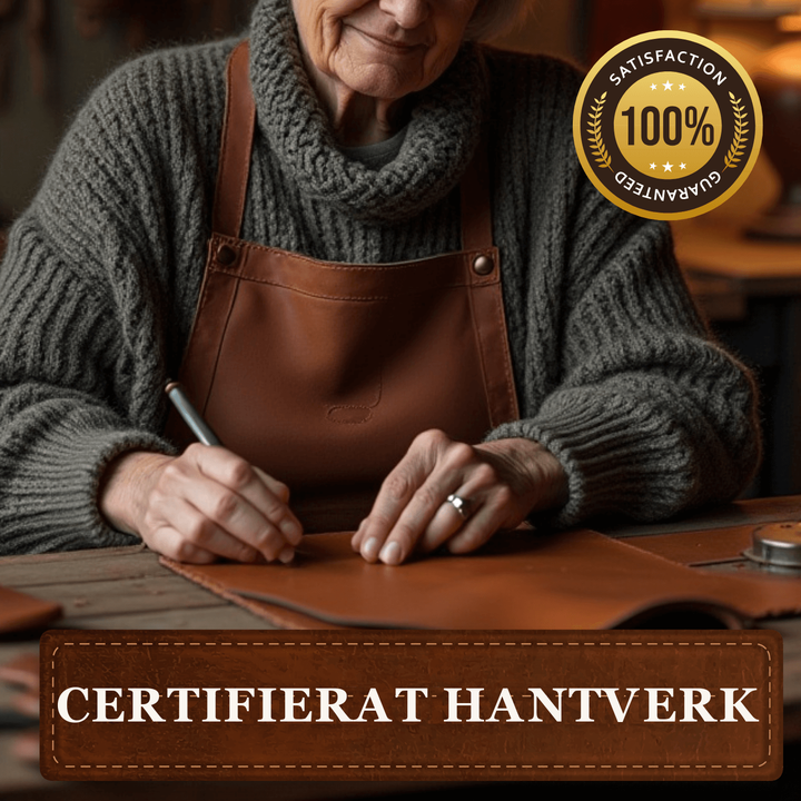 Alva – Cylinderväska med barockpräglat mönster – certifierat hantverk