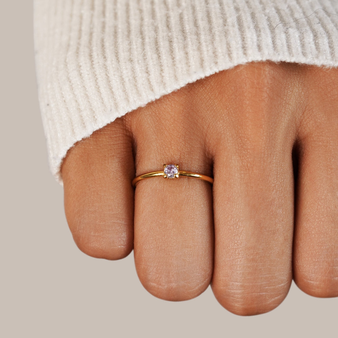 Linnea – Ringar med födelsestenar