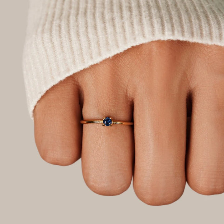 Linnea – Ringar med födelsestenar