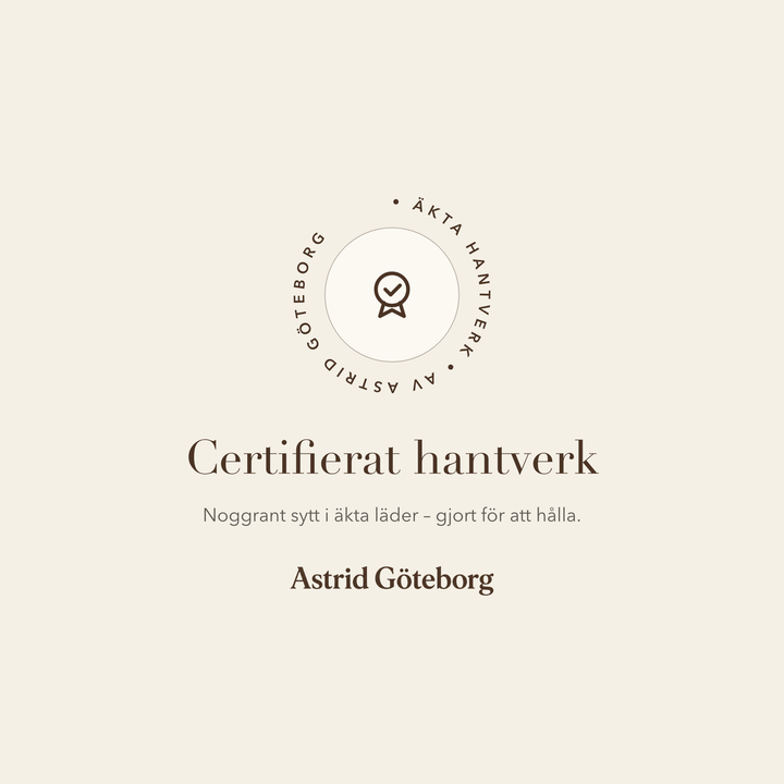 Astrid Göteborg – certifierat hantverk