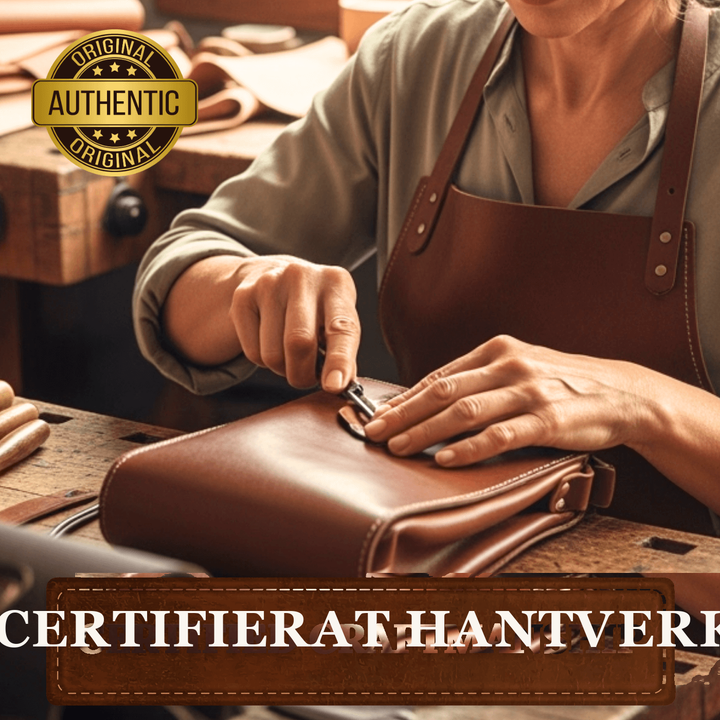 Eva – Handväska med mönstrat axelband – certifierat hantverk