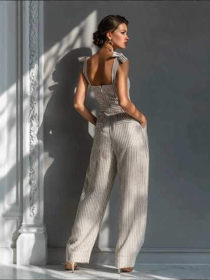 Rut – Elegant jumpsuit med vida ben