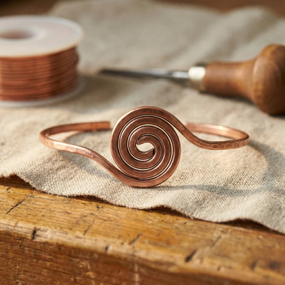 Bodil – Fotlänk med spiralmotiv
