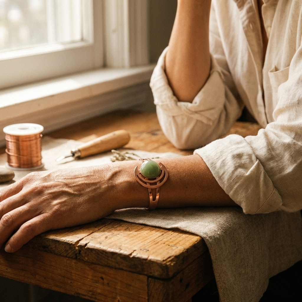 Majken – Armband med natursten