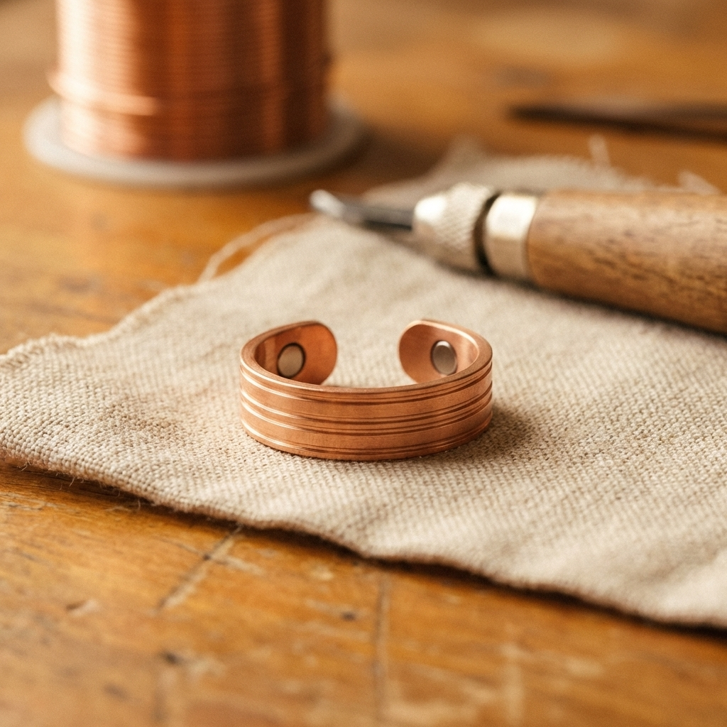 Gun – Magnetring i koppar
