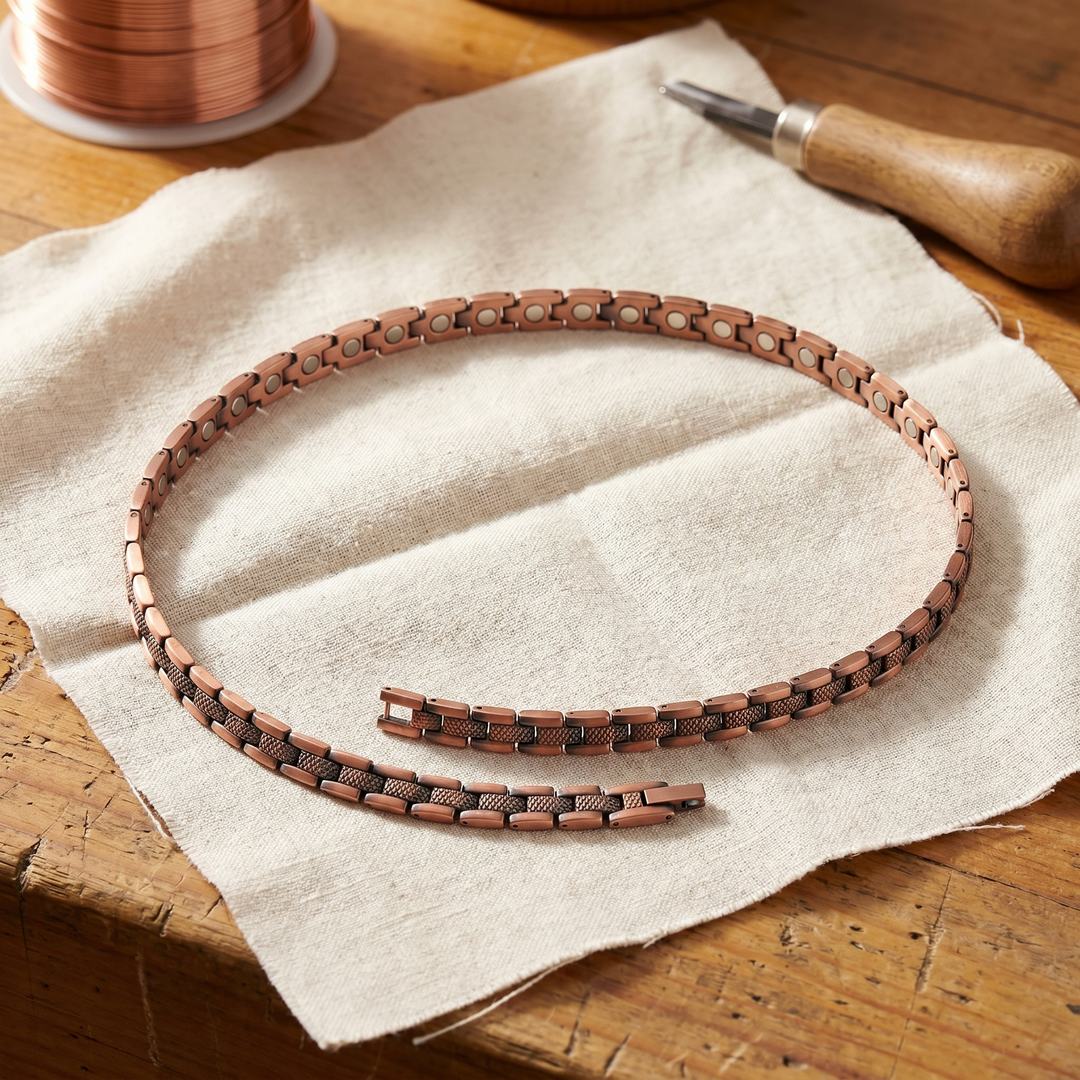 Katarina – Handgjort halsband i koppar