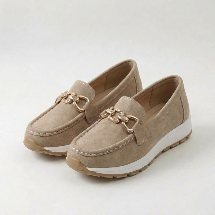Matilda – Bekväma loafers med kedjdetalj