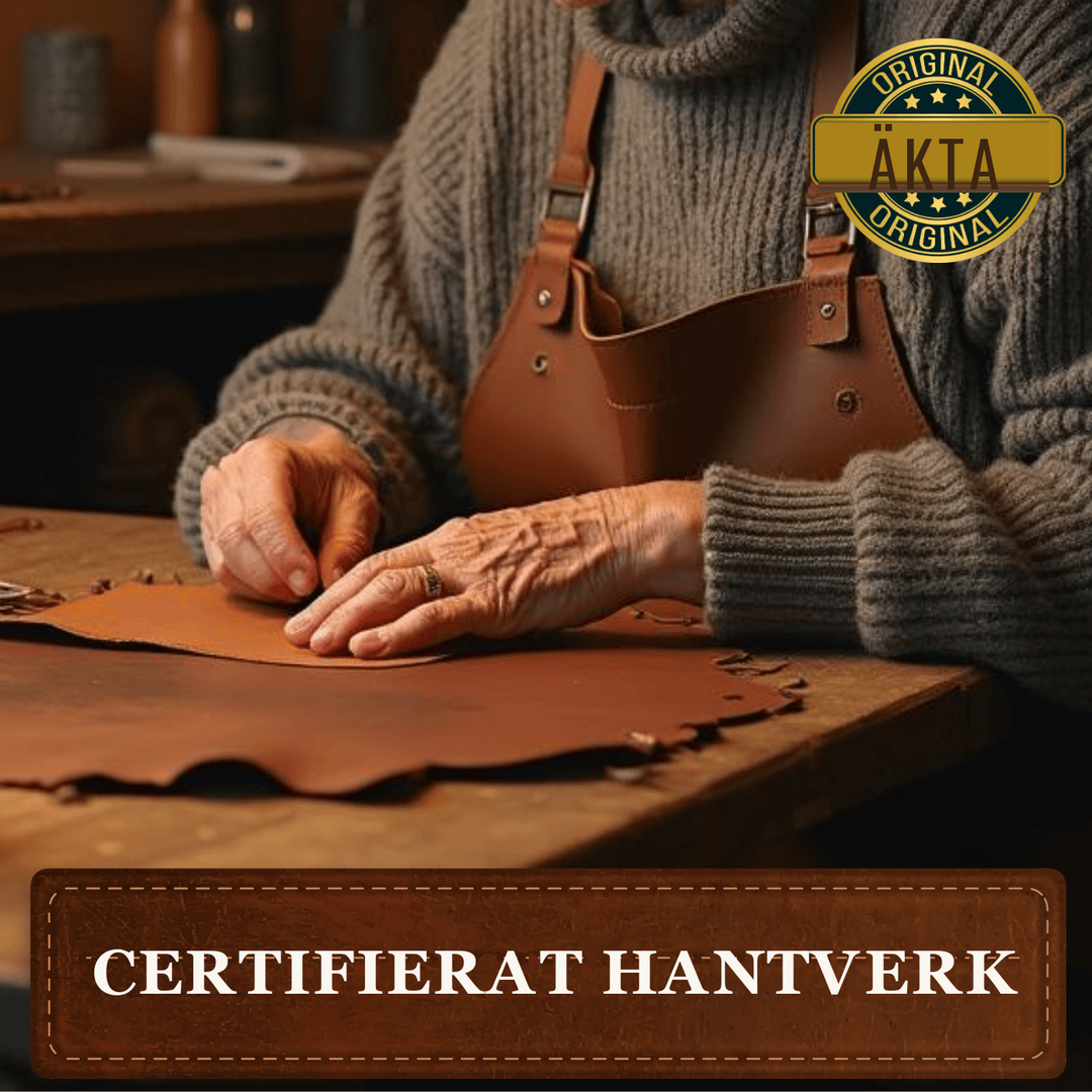 Jenny – Rymlig handväska med flera fickor – certifierat hantverk
