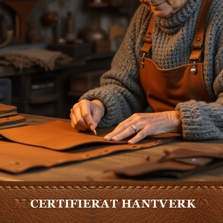 Mikaela – Klassisk handväska med axelrem – certifierat hantverk