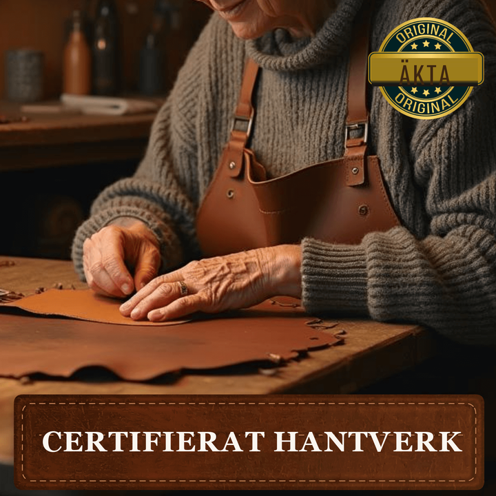 Mona – Rymlig resväska i läder – certifierat hantverk