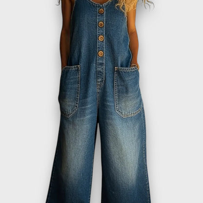 Maria – Avslappnad denimlook i helfigur