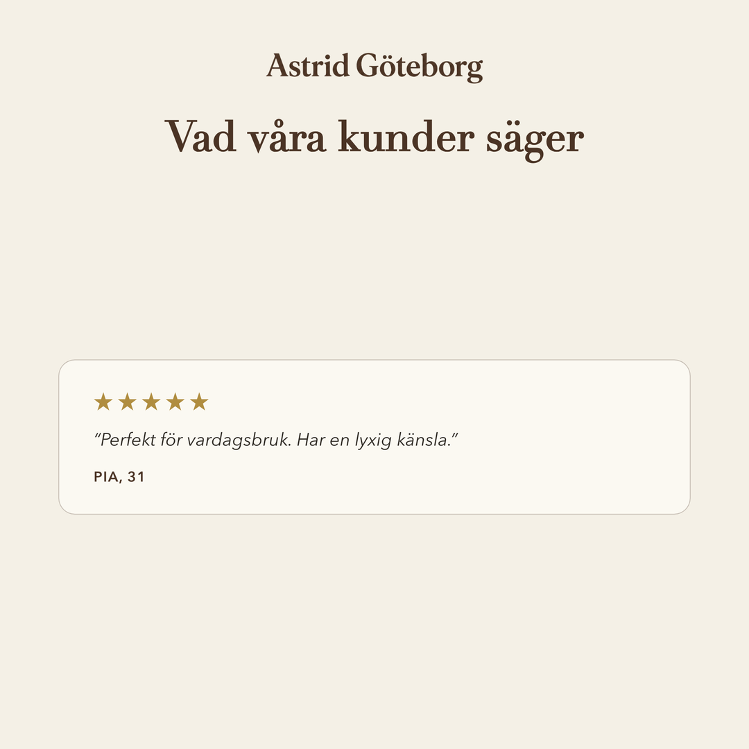 Rebecka – Vintage handväska med klicklås – vad våra kunder säger