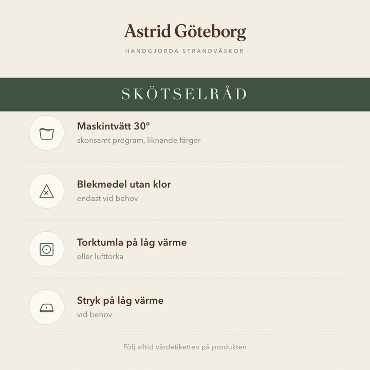 Astrid Göteborg – skötselråd