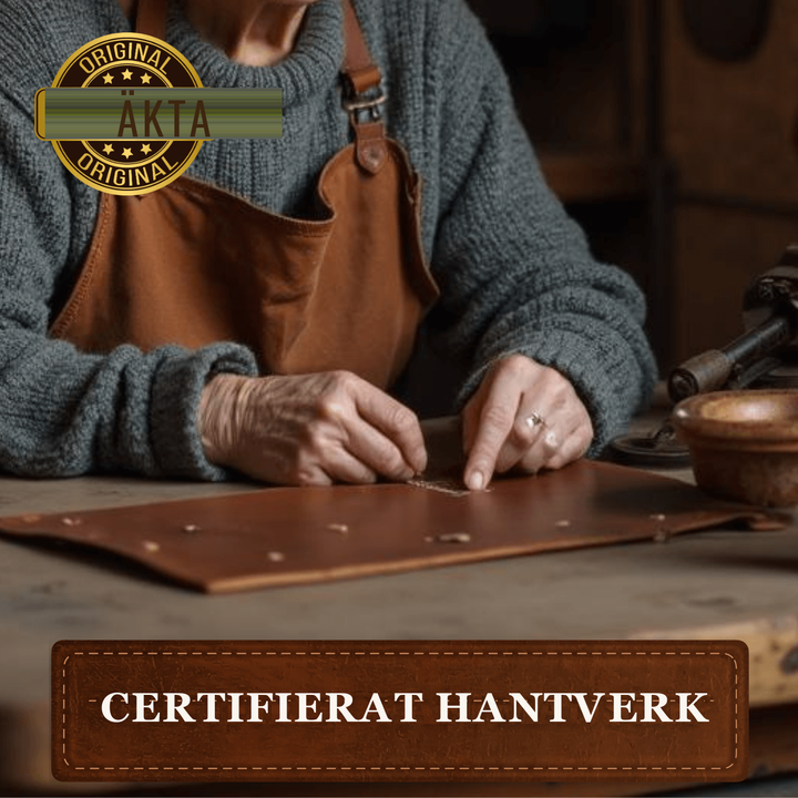 Svea – Rymlig axelväska i texturerat läder – certifierat hantverk