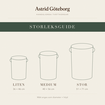Astrid Göteborg – storleksguide