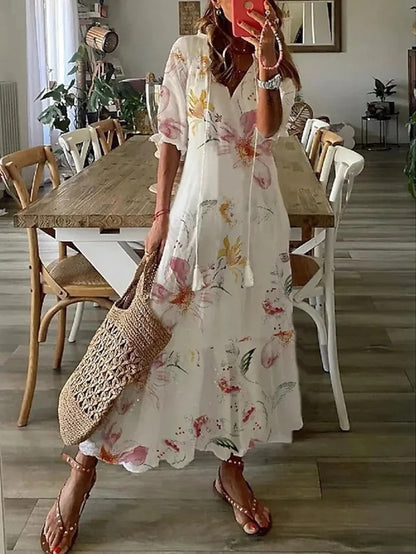 Charlotta – Lös bohemisk klänning